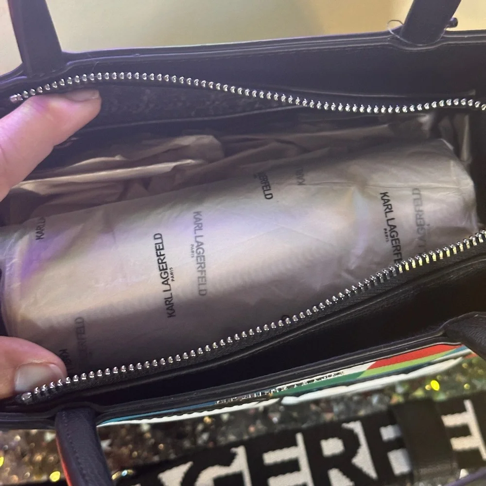 NWT - Karl Lagerfeld Paris Maybelle Satchel.